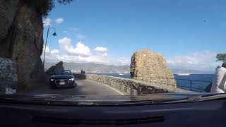 Beautiful Portofino by car