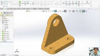 2-1 1 SolidWorks指令顯示設定 (SolidWorks Command Display Settings)