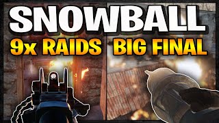 SNOWBALL RAIDING - M249 to Rocket Raids | Rust Raid Diary 5/5