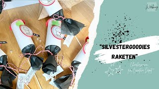 Silvestergoodies „Raketen“ mit Materialien von Creative-Depot