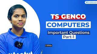 TS Genco | Computers Important Questions Part-01 #tsgenco #genco #transco