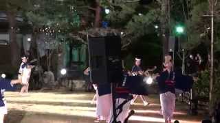 高知市役所踊り子隊 土佐のおきゃく2014 春宵祭 三翠園庭園 mususukunjp