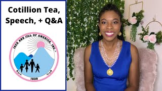 Jack Jill Cotillion Tea Speech Q A