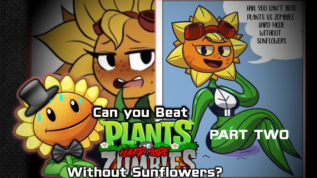 Can You Beat Plants Vs Zombies（HARD MODE）Without Sunflowers? | PART 2 ...