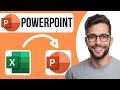How To Link Or Insert Excel Data In Powerpoint And Update