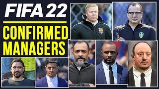 *NEW* FIFA 22 NEWS | +50 CONFIRMED REAL MANAGERS ✅😱!