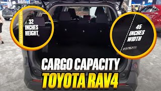 2023 Toyota RAV4 - True Cargo Capacity Given In Inches