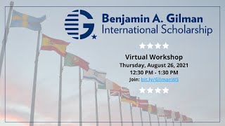 Benjamin A. Gilman International Scholarship