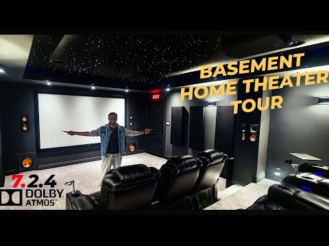 My Amazing 7.2.4 Dolby Atmos 4K Home Theater Tour 2023 Complete Guide on How to Build and Complete