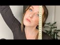 ASMR | Measuring YOUR Face 📏 [inaudible whispering, writing sounds, personal attention]