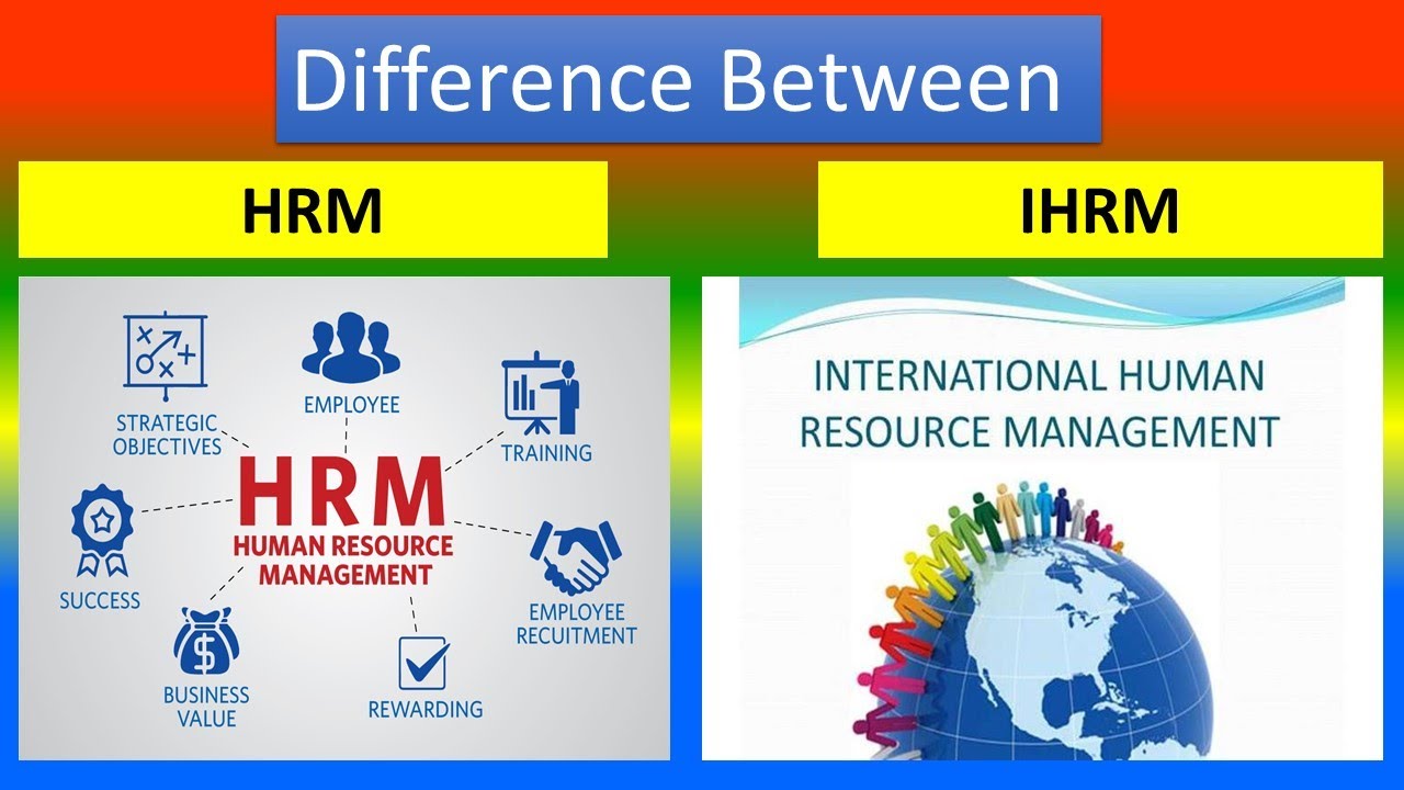 Difference Between HRM And IHRM - YouTube