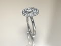 18ct white gold montpellier diamond engagement ring daniel christopher jewellery dcjewellery.com