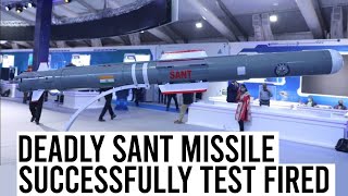 SANT Missile With MMW Seeker Successfully Test Fired