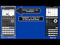 Activity16: Plot Points & Find Regression w/Casio fx-CG50 Prizm vs. TI84+ CE Graphing Calculators