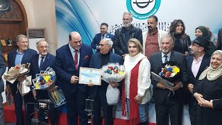 لقاء اساتذة المسرح المتقاعدين من معهد الفنون الجميلة في نقابة الفنانين العراقيين يوم 23/12/2023