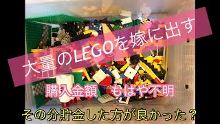 【片付け】大量のLEGOを嫁に出す‼️