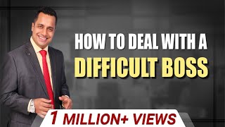 How To Deal with a Difficult Boss Corporate training sessions Video by Vivek Bindra India