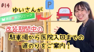 【改装期間中の駐車場から医院までの道のり】歯科衛生士ゆいがご案内！#14