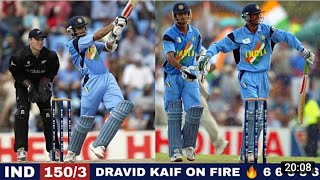 India Vs New Zealand World Cup 2003 Match Highlights Full match Highlight scream fire