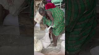 Suri Women and Corn Processing in Tum  #SuriWomen #TraditionalGrinding   #rurallife #africanvillage