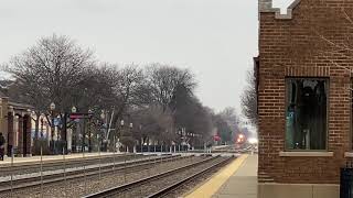 EB Amtrak Illinois Zephyr and Metra