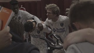 QUAKES AXIS: Behind the scenes of Saturday's emotional win in Minnesota