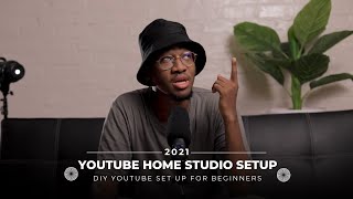 YouTube Studio Setup - Home Video Studio Setup and Tour