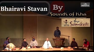 Bhairavi Stavan by #IshaSamskriti and Sounds of Isha | Linga Bhairavi | Sadhguru Darshan.