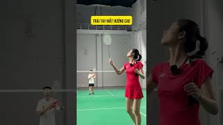 3 cách cầm vợt cầu lông trái tay #caulong #badminton #caulongyb