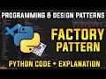 Factory Pattern - Clean Object Creation | Programming and Design Patterns in Python