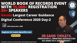 3G IRPS Presents Kerala's Largest FREE Career Guidance Digital Conference - Day 2