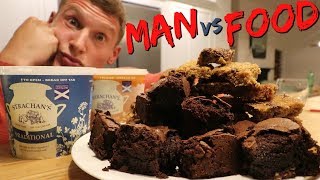 MAN vs PARTY FOOD (again) | Epic Dessert | Full Day of Eating