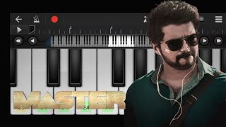 JD intro bgm in piano | Master movie | walk band | melophile