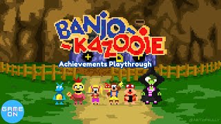 Banjo Kazooie 100% completed all achievement unlocked