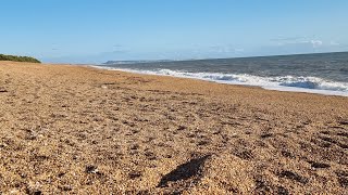 fishing chesil beach after a storm - beach fishing uk - coastal combat challenge