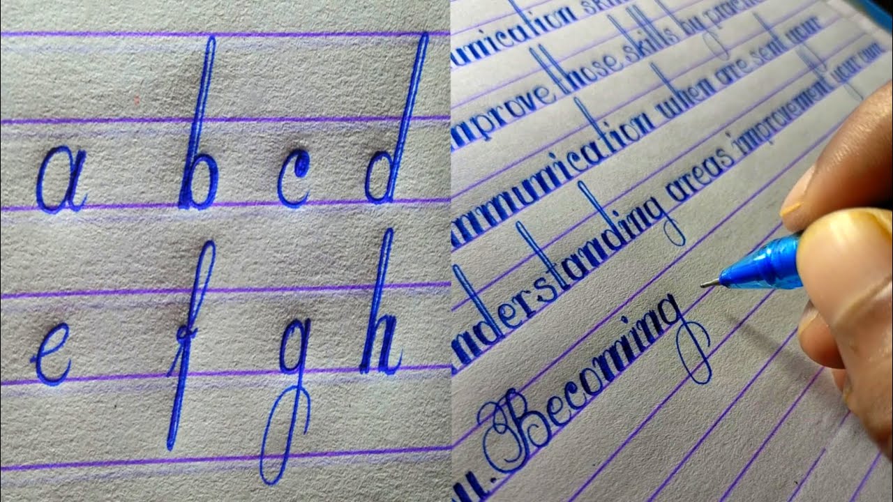 New Style Handwriting Practice How To Improve Handwriting For