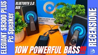 ELEGIANT SR300 PLUS Recensione - SPEAKER per PC USB Economici con BLUETOOTH 5.0 AUX e RGB LIGHT