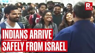 Operation Ajay in process; brings the 1st batch of Indian Nationals from Israel