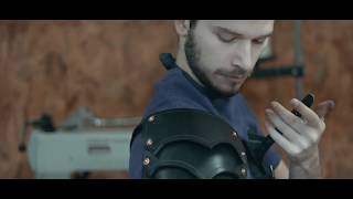 How to Make Leather Triple Pointed Spaulders | Viking Leathercrafts