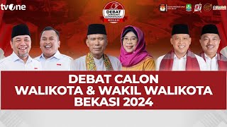 [FULL] Debat Publik Calon Wali Kota dan Wakil Kota Bekasi | Debat Pilkada tvOne