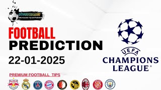 Football prediction today 22/01/25 today soccer tips | today football tips #prediction #betting