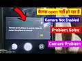 Camera error | please re enable it later or restart the phone to recover | Infinix Mobile Camera