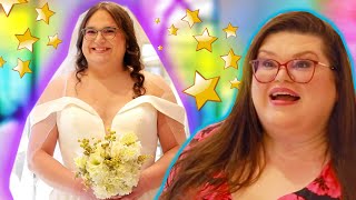 Brie Tries On Wedding Dresses For The First Time | Kitchen & Jorn