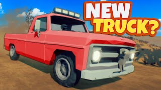 I Found an AWESOME Old Truck in The NEW Update in Under The Sand!