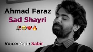 Ab Uski Yaad Raat Din 🔥💔🥀👰 | Ahmad Faraz Sad WhatsApp Status || #ahmadfaraz