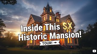 Step Inside This 1888 Victorian Mansion | 5,222 Sq Ft of Historic Beauty for $299K! #VictorianHome