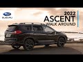 2022 Subaru Ascent Walk Around – The 3-row SUV for family-sized adventures