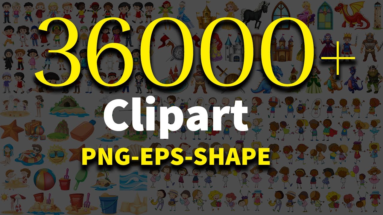 36000 Clipart Download In Png Eps Files English Sheri Sk Youtube