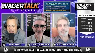 Daily Free Sports Picks | NFL Picks and UFC 256 Preview on WagerTalk Today | Dec. 9