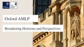 Oxford AMLP - Broadening Horizons and Perspectives